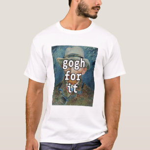 Camiseta Gogh Por Isso Engraçado Vincent Van Gogh Meme