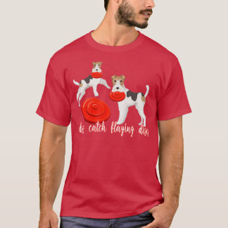 Camiseta Gogs pegam discos voadores competição de cães fris