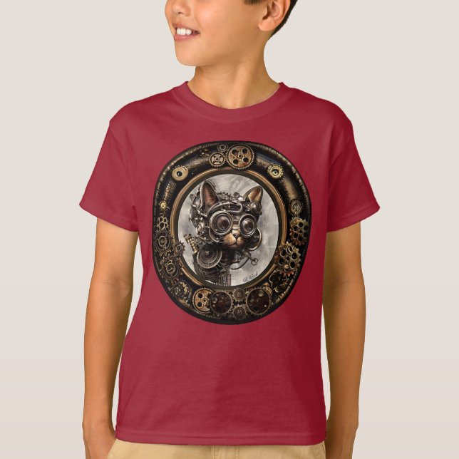 Camiseta Gogs Steampunk (Frente)