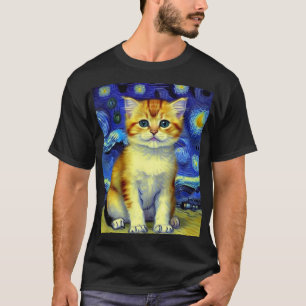 Camiseta Góh Góh Frio Cote Starry Night Van Gogh
