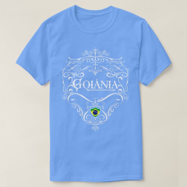 Camiseta Goiania Vintage design 1 (Frente do Design)