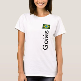 Camiseta Goiás Brasil