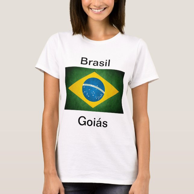 Camiseta Goiás Brasil (Frente)