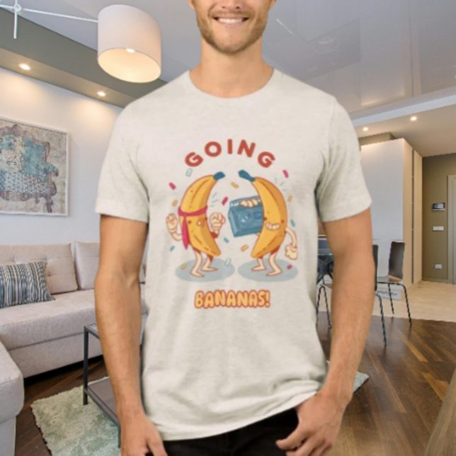 Camiseta Going Bananas Party Vibes (Criador carregado)