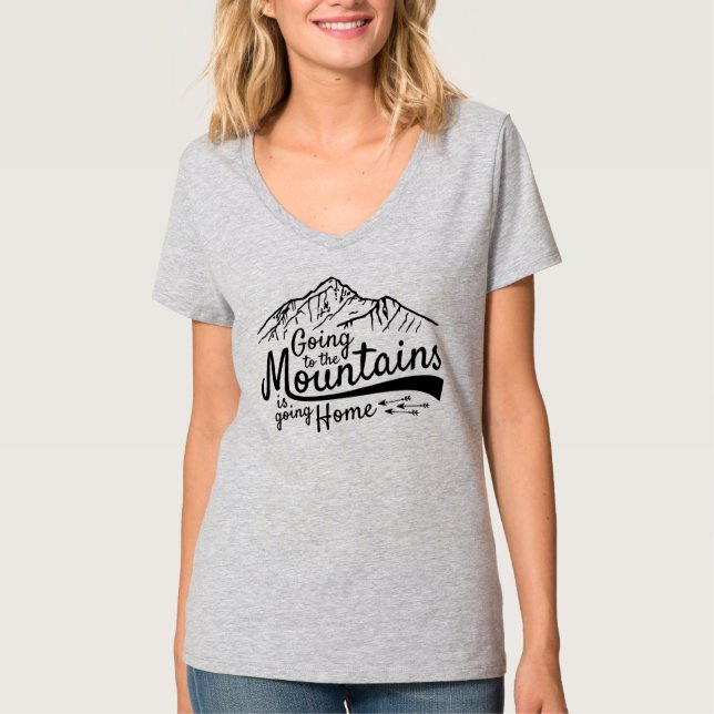Camiseta Going to Mountains the (Frente)