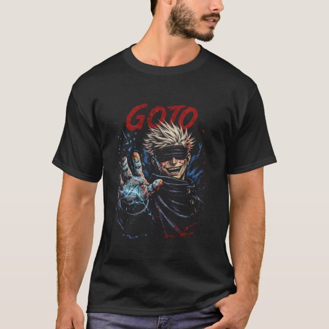 Camiseta GOJO – Infinite Void Executioner (Frente)
