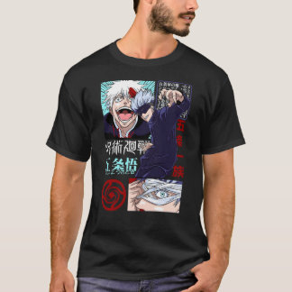 Camiseta Gojo Satoru – O Feiticeiro Mais Forte
