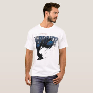Camiseta Gojo Saturo Anime White T-Shirt