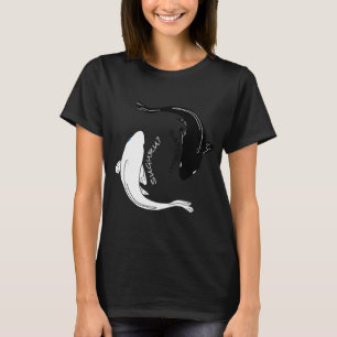 Camiseta Gojou Satoru e Getou Suguru Peixes Koi Oversized