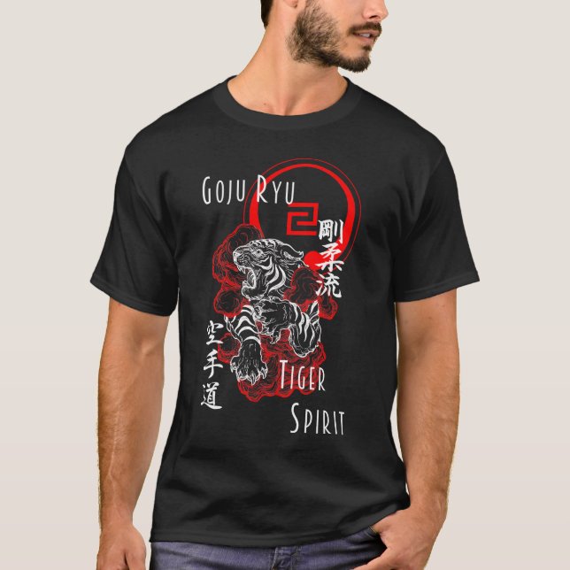 Camiseta Goju Ryu Karate Do Tiger Spirit Arts Budo (Frente)