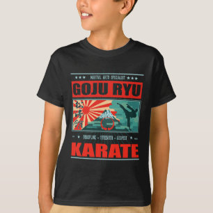 Camiseta Goju Ryu Karate Kanji