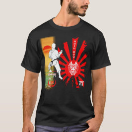 Camiseta Goju Ryu Karate Red Mist Samurai T-Shirt