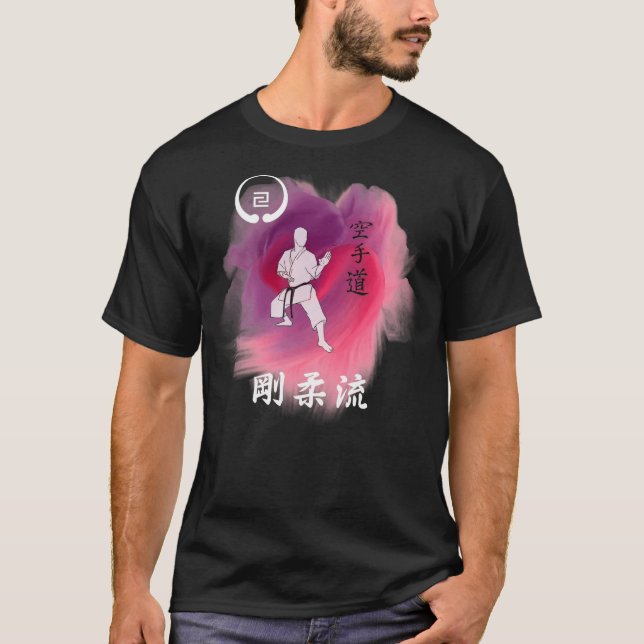 Camiseta Goju Ryu Shuto Uke Mist Karate T-Shirt (Frente)