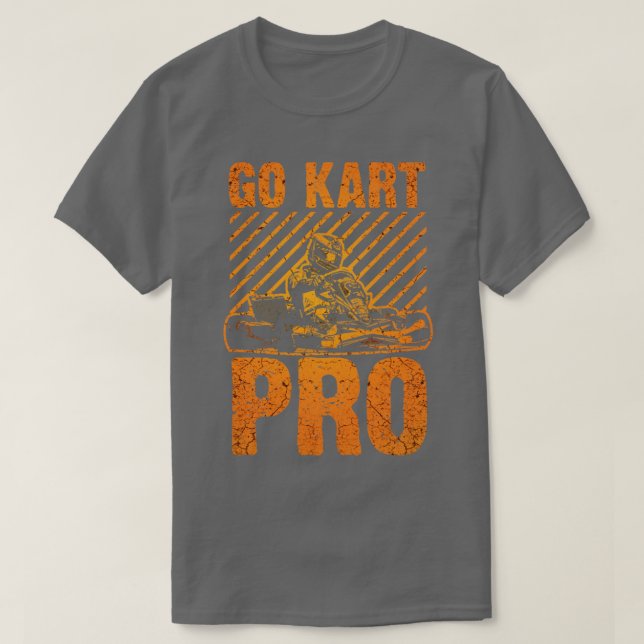 Camiseta GoKart Racing Pro (Frente do Design)