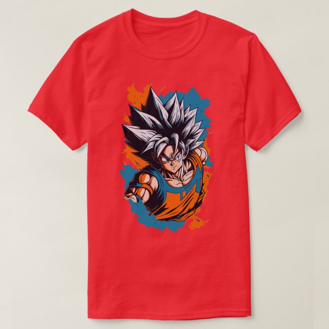 Camiseta Goku (Frente do Design)