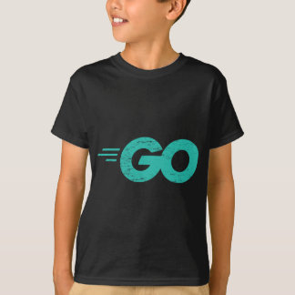 Camiseta Golang Go Programming Language - Logotipo Go para