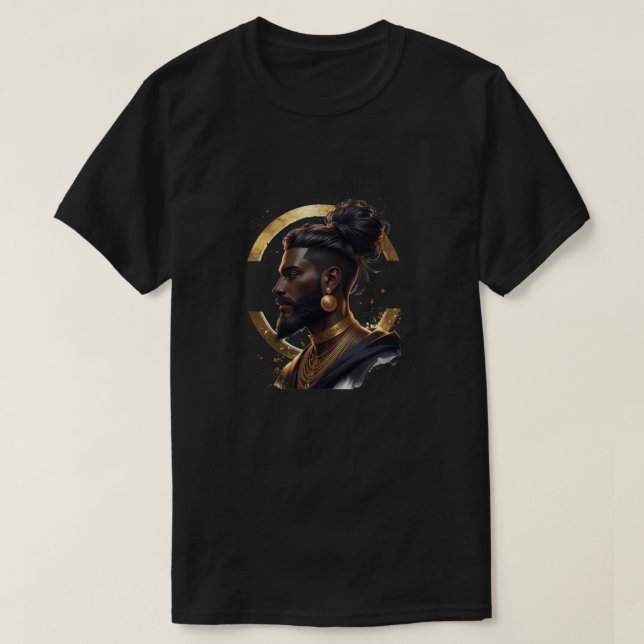 Camiseta Golden Aura (Frente do Design)