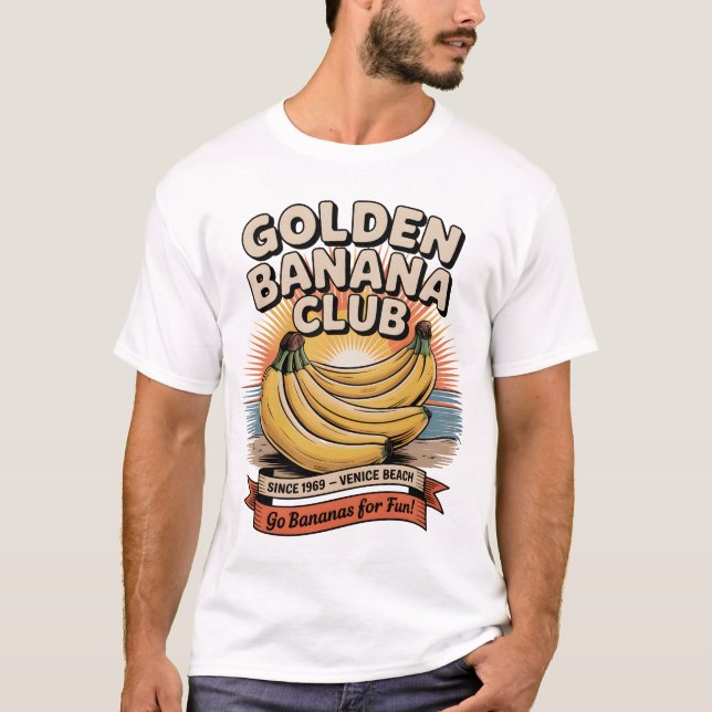 Camiseta Golden Banana Club (Frente)