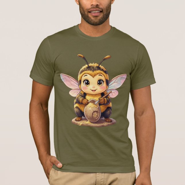 Camiseta Golden Bumblebee in Bloom Dance.10 (Frente)