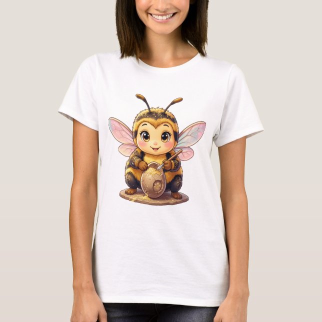 Camiseta Golden Bumblebee in Bloom Dance.10 (Frente)
