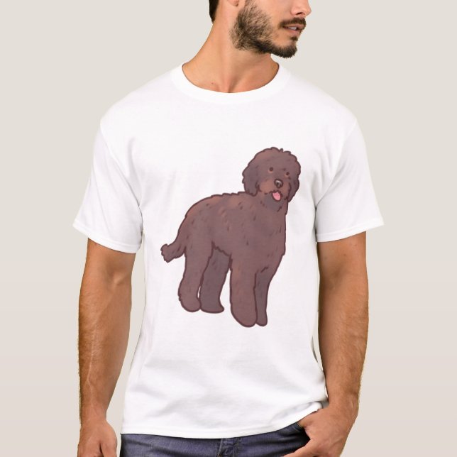 Camiseta Golden doodle dog Magic (Frente)