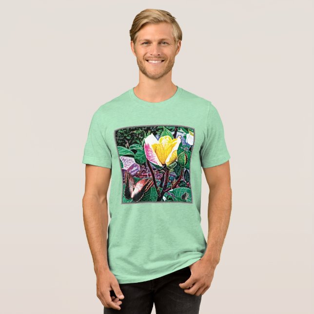 Camiseta Golden Flame (Frente Completa)