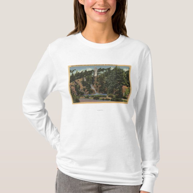Camiseta Golden Gate Park, cruz de Drake & quedas (Frente)