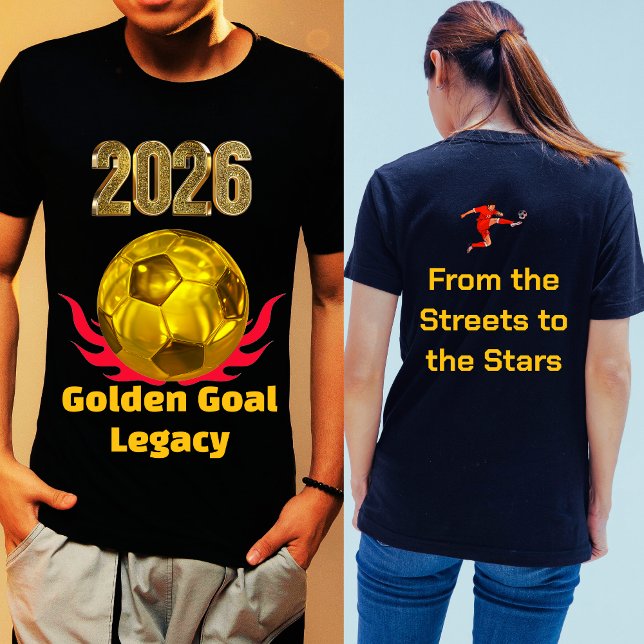Camiseta Golden Goal Legacy World Cup  (Criador carregado)