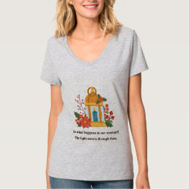 Camiseta Golden Lantern | Healing Light & Spiritual Hope