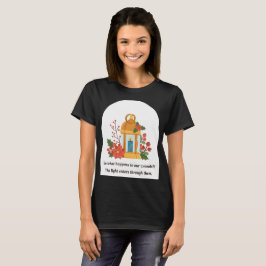 Camiseta Golden Lantern | Healing Light & Spiritual Hope