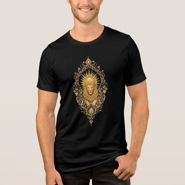 Camiseta Golden Lion Crest (Frente)