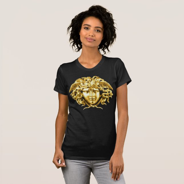Camiseta Golden Medusa (Frente Completa)