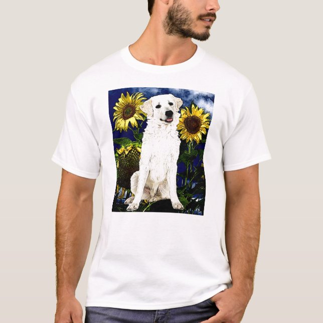 CAMISETA GOLDEN RETRIEVER (Frente)