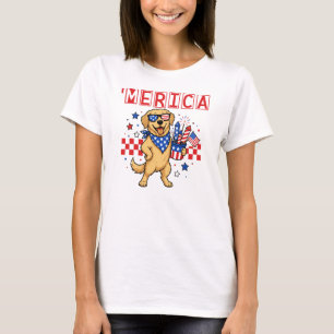 Camiseta Golden Retriever Americano