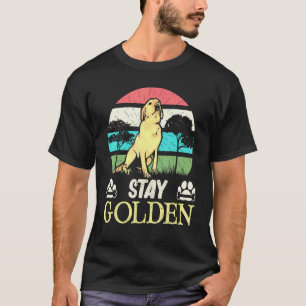 Camiseta Golden Retriever Continue Dourado Para Um Dono de