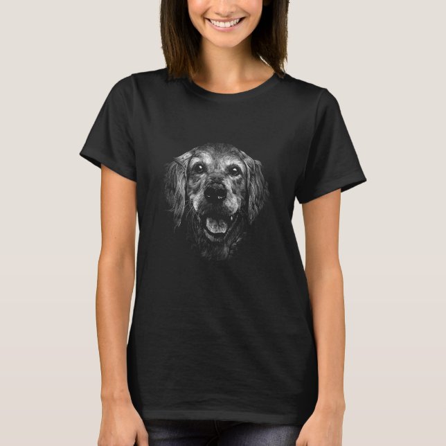 Camiseta Golden retriever dog (Frente)