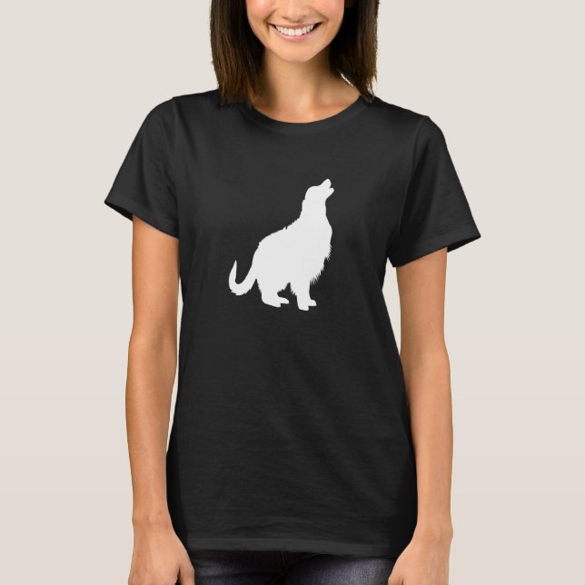 Camiseta Golden Retriever Dog  Mom Dad Pet Cute  Puppy (Frente)