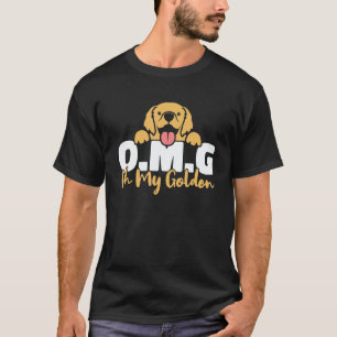 Camiseta Golden Retriever Gráfico Mulheres Meninas Golden R