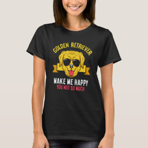 Camiseta Golden Retriever me faz feliz Golden Retriever