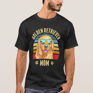 Camiseta Golden Retriever Melhor Mãe de Cachorro de Todos o