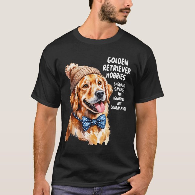 Camiseta Golden Retriever Outfit Idea For Women &amp; Retri (Frente)