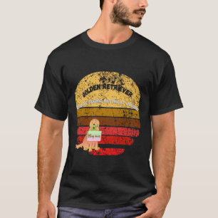 Camiseta Golden Retriever quer um abraço cachorro