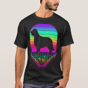 Camiseta Golden Retriever Retro Vintage Anos 80 Cachorro