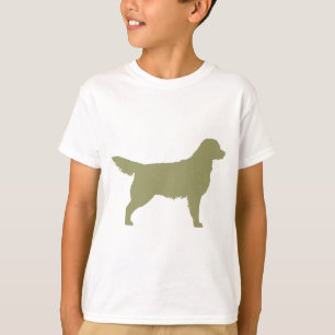 Camiseta Golden retriever (verde prudente)