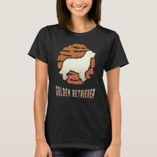 Camiseta Golden Retriever Vintage Retro Clássico Cachorro P