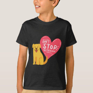 Camiseta Golden Retrievers - Não parem de buscar