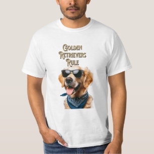 Camiseta Golden Retrievers Reinam