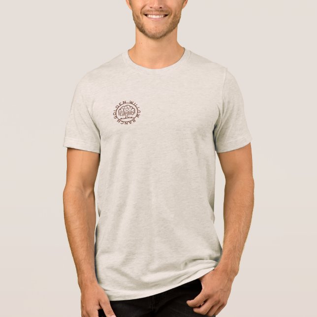 Camiseta Golden Willow Ranch - Aveia (Frente)