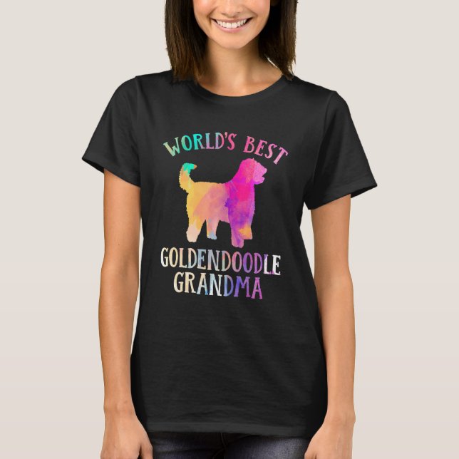 Camiseta Goldendoodle Dog  Worldu2019s Best Golden Doodle G (Frente)