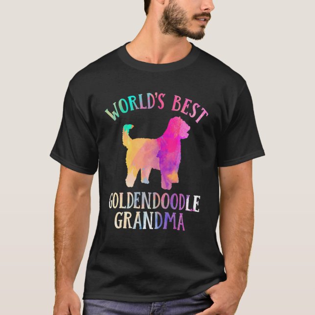 Camiseta Goldendoodle Dog  Worldu2019s Best Golden Doodle G (Frente)